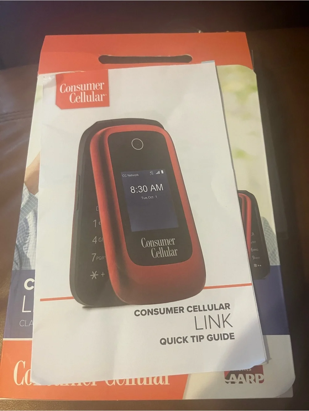 Link consumer cellular link flip